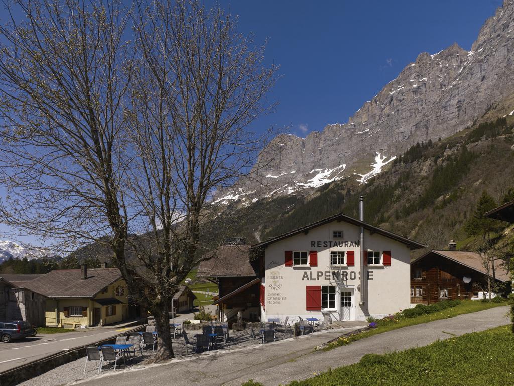 Alpenrose Gadmen - Gasthaus エクステリア 写真